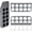 Gray, variant on 12Pack Cable Chase Wire Bracket,Cable Chase Bracket Support Organizer | Cable Support Wire Bracket Holder Wire Stackers Keep NMB Electrical Cord Tidy Clean&Save Time Space Labor,1" with 10-Holes