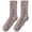 W7 Brown, variant on Likimi Fuzzy Fleece Socks For Men And Women Solid Color Thick Winter Warm Comfortable Sleeping Socks Size One Size