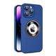 thumbnail image 2 of Funda Magsafe para iPhone 15 14 Plus Pro Max 13 12 11 Pro Max, lente de cristal de lujo, cubierta de teléfono con lupa de carga magnética inalámbrica, 2 of 5