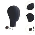 thumbnail image 6 of Kuntesetty Manikin Head Display Hair Hats Hairpieces Wall Mounted Creative Head Display black, 6 of 9