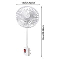 thumbnail image 3 of Tong High Floor Fan With Quiet For Home Bedroom Use Adjustable Stand Powerful Airflow Circulation, 3 of 4