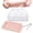 Pink, variant on Ice Cube Tray with Lid - Round Ice Tray for Freezer with Lid - Ice Cube Trays for Freezer (One Tray Only)