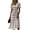 Gray, variant on Women's Gingham Shift Dress with Plaid V-Neck - Short Sleeve Summer Dress, Loose Flowy Beach Party Outfit, Preppy Comfy Vacation Mini Dress,White,M