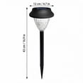 thumbnail image 3 of Solar Pathway Lights Outdoor, 2 Color Modes (Warm White & Color Changing) Solar Garden Lights, Waterproof LED Landscape Path Lights for Yard, Lawn, Patio, Walkway, Driveway Decor, 3 of 7