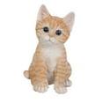 thumbnail image 6 of Hi-Line Gift Ltd Tabby Cat Figurine, Orange, 6 of 6