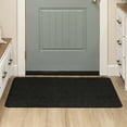 thumbnail image 3 of (2 pack) Mainstays Titan Solid Indoor Accent Rug, Black, 2'6" x 3'10", 3 of 7