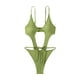 thumbnail image 1 of Traje de baño de una pieza cómodo para mujer Bikini de color sólido para mujer Traje de baño de playa con cordones OAVQHLG3B Store lin121212, 1 of 4