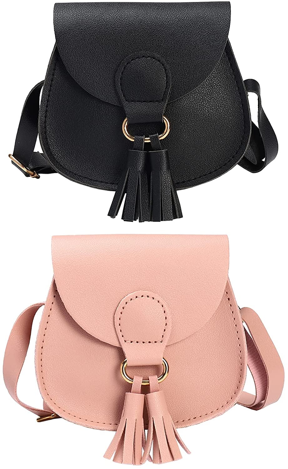 SOTOGO 3 Pieces Little Girls Crossbody Purses Toddler Mini