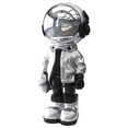thumbnail image 1 of Bonita estatua de astronauta, accesorios, figurita, resina creativa, escultura de astronauta, arte Plata, 1 of 9