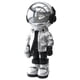 thumbnail image 1 of Estatua de astronauta, adorno, figurita, artesanía, juguetes, resina, regalo para decoración de escritorio Plata, 1 of 9