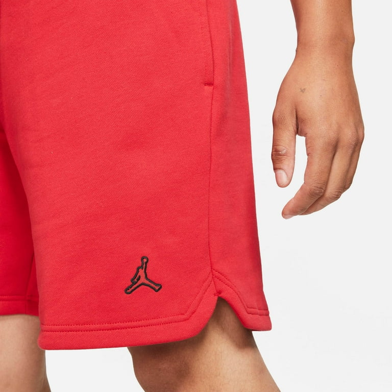 Men s Jordan Gym Red Essentials Fleece Shorts L Walmart