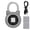 Grey, variant on Riousery Smart Fingerprint Padlock FB50S, Keyless Biometric Lock with USB Charging, Bluetooth App Control & Remote Authorization for Gym Cabinets, Luggage and Safes, Grey (140g / 4.94 oz)