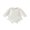 White, variant on RUINIXCW Newborn Baby Girl Knit Sweater Romper Baby Girls Spring Fall Winter Clothes 0 3 6 9 12 Months Long Sleeve Ruffle Trim Eyelet Knit Bodysuit Playsuit with Headband
