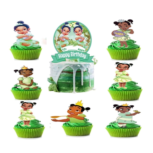 Suministros para fiestas de cumpleaños con cierre para tartas, 25 unidades (estilo 6)