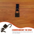 thumbnail image 4 of HEALEEP 5 Sets of Rectangular Wood Case Latch Iron Dark Brown for Role-playing, 4 of 8