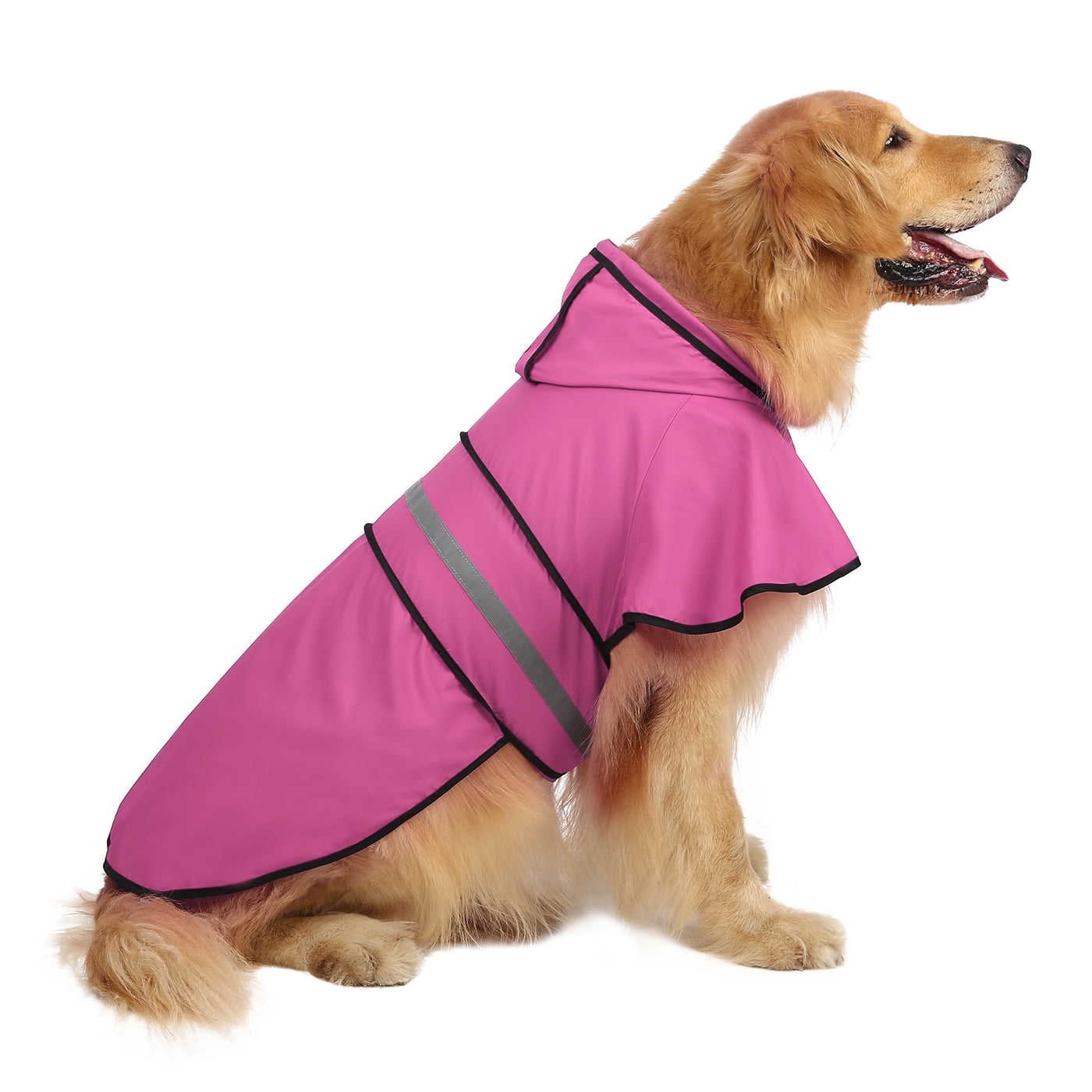 HDE Dog Raincoat Hooded Slicker Poncho for Small to XLarge Dogs and
