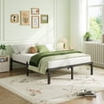 thumbnail image 2 of Siblance 14 inch Queen Metal Platform Bed Frame, Heavy Duty, No Box Spring, Noise Free, Easy Assembly, Black, 2 of 8