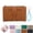 Brown, variant on Women's Premium Leather Bifold Wallet,Small Wallet with Coin Slot and Card Holder,Solid Color Elegant Stylish Leather Wallets for Women (White)