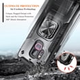 thumbnail image 2 of Nagebee Phone Case Compatible for Samsung Galaxy S9 with Screen Protector (Soft 3D Full Coverage), Full-Body Protective [Military-Grade], Magnetic Car Mount Ring Holder, Heavy-Duty Durable (Black), 2 of 7