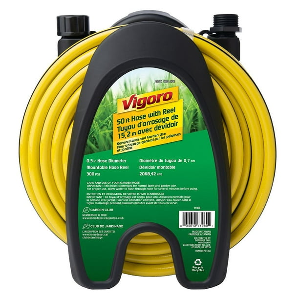 Vigoro 50 ft. Hose with Reel Walmart.ca