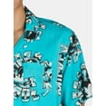 thumbnail image 4 of Disney Mickey Mouse Men's All Over Print Graphic Shirt, Chrome Heads, Sizes S-3XL, 4 of 5