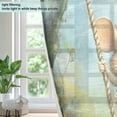thumbnail image 4 of Yayeee Window Curtains Set of 2 for Living Room Light Filtering 63"x42", Mouse Swing, 4 of 7