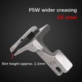 thumbnail image 5 of 3PCS Piping Sewing Machine Presser Foot, Double Gathering Pleated Shirring Presser Foot for Industrial Sewing Machine, P5 P50 P5W Fits for Most of Common Sewing Machine, 5 of 7