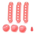 thumbnail image 1 of Switch Tip Pickup Cover Musical Instruments 48/50/52mm Pole For Single Coil Pickups For ST Style Guitars Plastic Pink, 1 of 6
