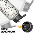 thumbnail image 6 of Cute Puppy Pattern Stainless Steel Water Bottle - Wide Mouth Design with Sweat-Free Surface & 360° Seal Ring for All-Day Temperature Retention (BPA/Odor Free), 6 of 6