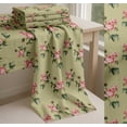 thumbnail image 6 of Soimoi Beige Cotton Voile Fabric Leaves & Rose Floral Fabric Prints By Yard 42 Inch Wide, 6 of 7