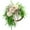 #03-Pink-15.7in, variant on 17.72in Bow Knot Sunflower Wooden Flower Wreath Spring And Summer Season Door Hanging Flower Wreath Front Door Courtyard Home Decoration