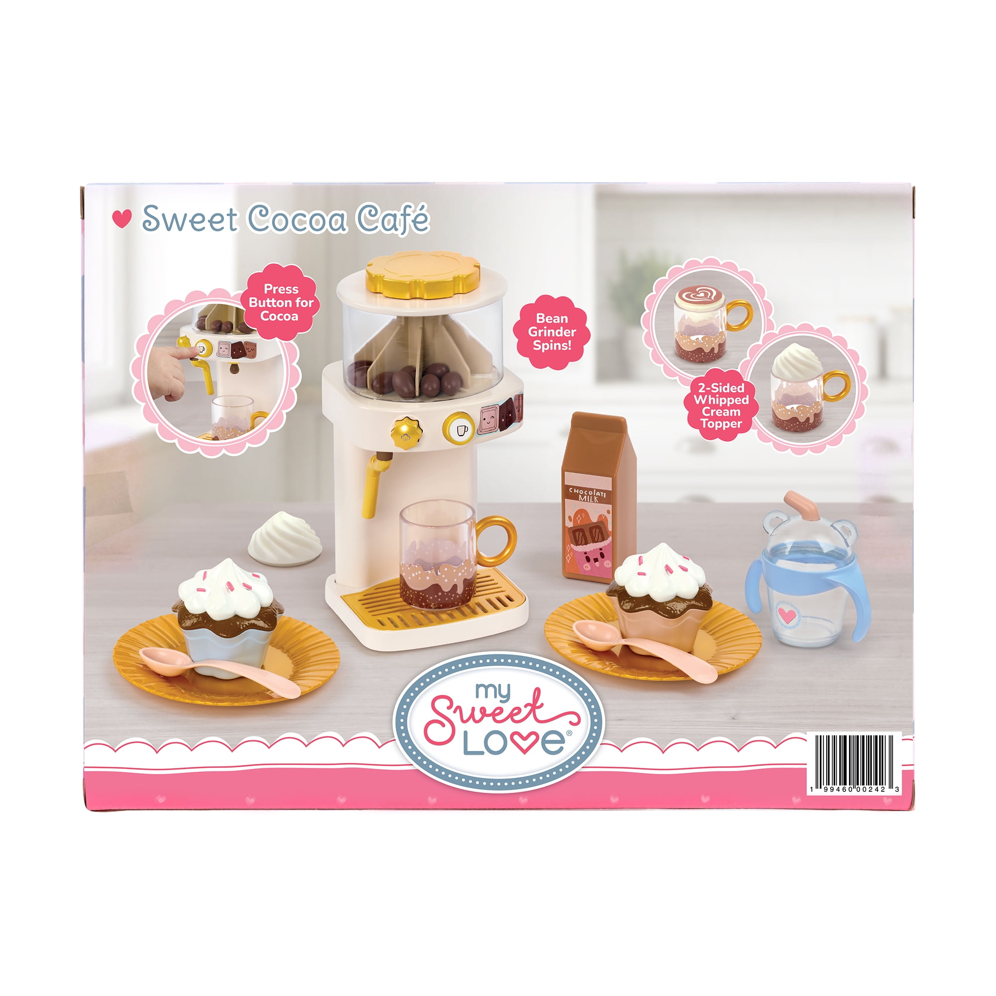 My Sweet Love Sweet Cocoa Cafe Doll Play Set, 11 Pieces