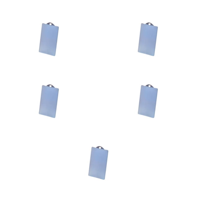 ZLight for Ultra-thin PVC transparent IC card protective cover bus card credit card without rope bracket 2 5Set