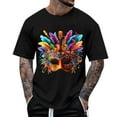 thumbnail image 1 of Ceisia Men's Summer Casual Printed Button-Up Turndown Collar/Lapel Gift Short Sleeve Shirt - Comfortable Daily Outdoor Wear, 1 of 5