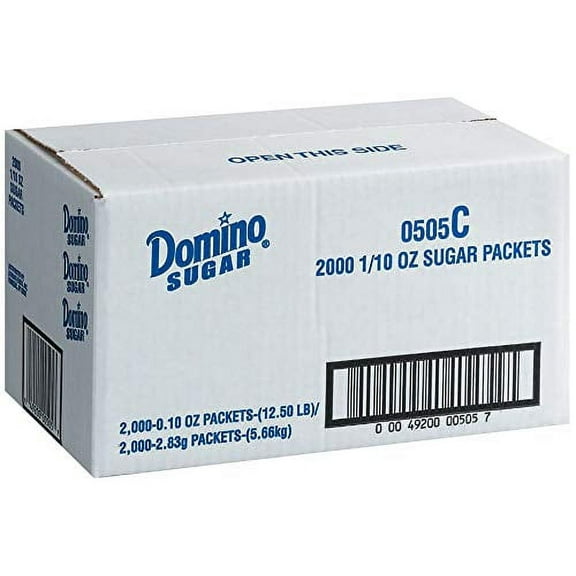 Product of Domino Sugar Packets, 2,000 ct.