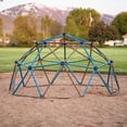 thumbnail image 3 of Lifetime Kid's Outdoor 4.5 ft. H x 9 ft. W Dome Climber, Blue and Brown (90939), 3 of 12