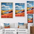 thumbnail image 4 of Designart "Landscape Chromatic Euphony II" Landscape & Nature Floater Framed Canvas Print, 4 of 7