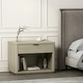thumbnail image 2 of Evelyn Modern 32 Nightstand 2.0 with 1 Full Extension Drawer in Natural, 2 of 10