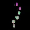 thumbnail image 2 of Crowdstage Solar Powered Color-Changing LED Hanging Lamp Heart Windchime Light for Outdoor Indoor Gardening Yard Pathway Decoration, 2 of 9