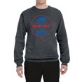 thumbnail image 2 of Wild Bobby, Shelby Cobra USA Logo Emblem Powered by Ford Motors, Cars and Trucks, Unisex Crewneck Graphic Sweatshirt, Charcoal, 3X-Large, 2 of 4