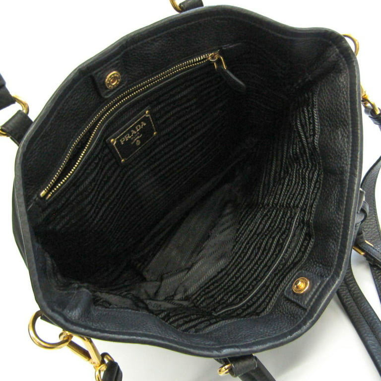 Prada - Authenticated Re-Nylon Clutch Bag - Polyester Black Plain for Women, Very Good Condition