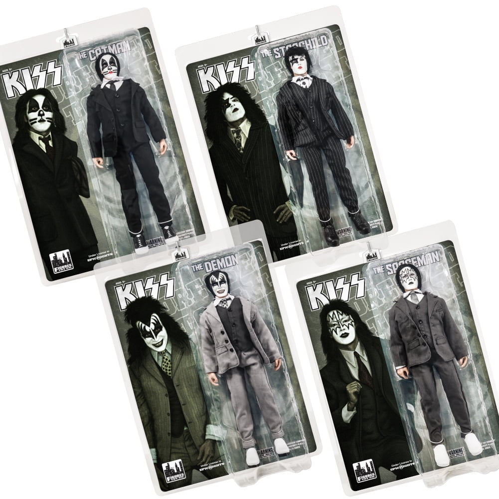 KISS 12 Inch Action Figures Dressed To Kill Re-Issue Series The Catman