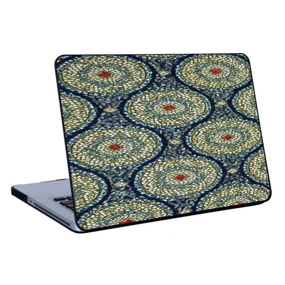 Compatible with MacBook Pro 16 Inch A2141 Phone Case, Green-authentic-Mosaic-26 Case Silicone Protective for Teen Girl Boy Case for MacBook Pro 16 Inch A2141
