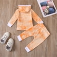 thumbnail image 3 of LSLJS Mode Sweat-Shirt à Manches Longues Tie-Dye Hooded pour Enfants, Baby Tops, 3 of 9