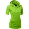 thumbnail image 2 of FashionOutfit Women's High Quality Cotton Zip Up Hoodie T-Shirt, 2 of 4