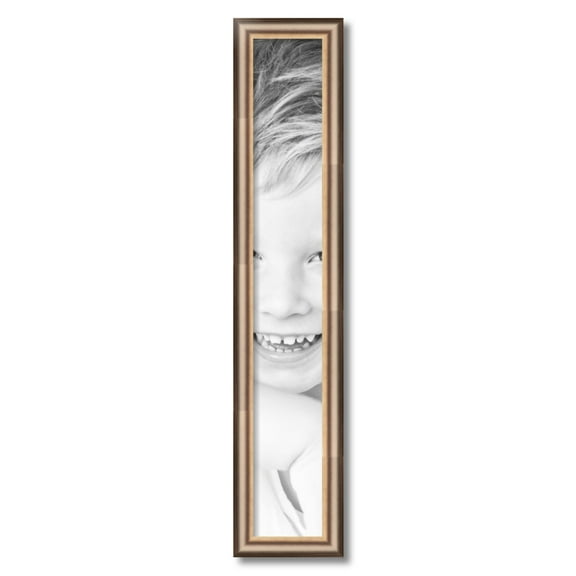 ArtToFrames 5x33" Anique Silver Picture Frame, Silver Wood Poster Frame, with Regular Acrylic and 2 (FBPL-4964)