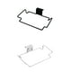 thumbnail image 4 of Kearding Soporte para bolsas de cocina: estante para basura de cocina fácil de limpiar y que ahorra espacio Accesorios de cocina para basura en Almacenamiento y organización del hogar blanco, 4 of 6