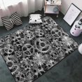 thumbnail image 3 of Gear Pattern Shaggy Area Rug, Rugs for Living Room Bedroom Non Slip Door Mat Indoor Carpet Machine Washable Nursery Home Decor Floor Mats for Entryway 60x39in-#, 3 of 5
