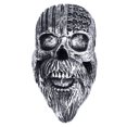 thumbnail image 1 of Helmet Hanger, Skull Helmet Hanger Rustproof Spooky  for Bedroom for Studio, 1 of 8