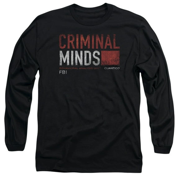 Criminal Minds - Title Card - Long Sleeve Shirt - X-Large